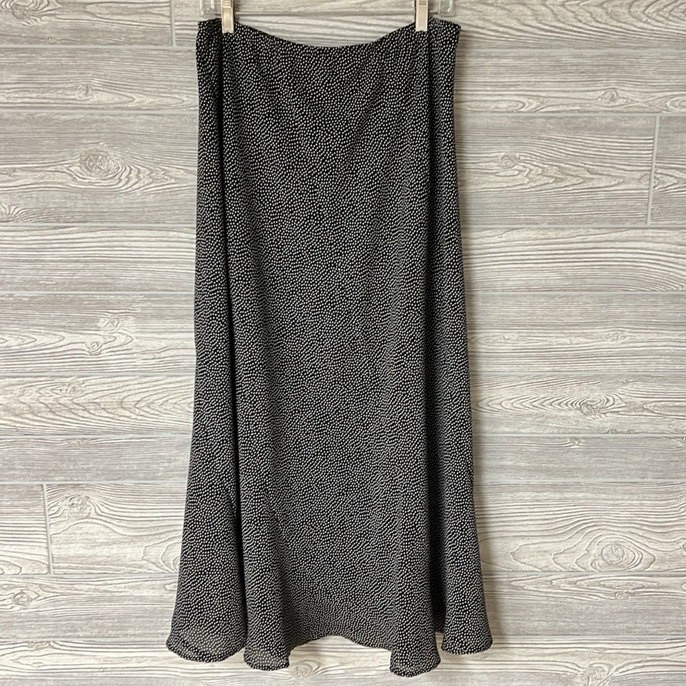 Polka Dot Midi Skirt
